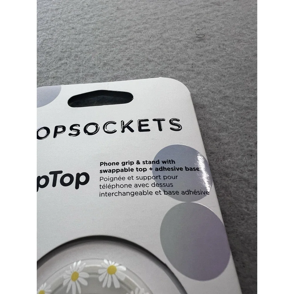 PopSockets PopGrip Premium Phone Grip & Stand - Translucent He Loves Me Not